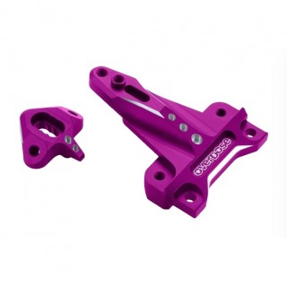 Overdose Aluminum Inboard Shock Mount (For GALM/Purple) [OD3873]