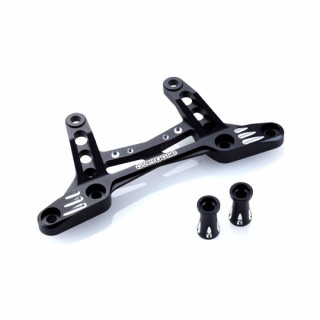 Overdose Aluminum Front Brace Type-2 (For Dori Pake/Black) [OD2095]