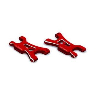Overdose ES Aluminum Rear Suspension Arm Type-2 (For OD/Red) [OD3845]