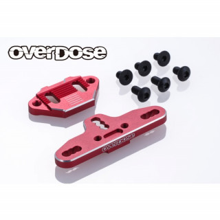 Overdose Adjustable Steering Base OD3547/Red [OD3904]