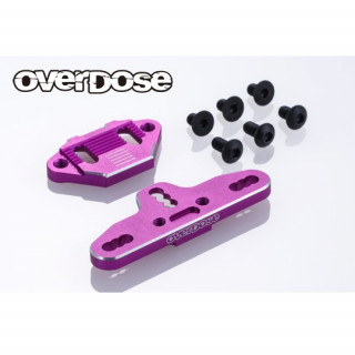 Overdose Adjustable Steering Base OD3546/Purple [OD3903]