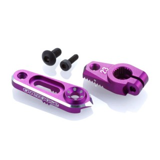 Overdose JT Aluminum Direct Servo Horn 23 (for Purple/Sanwa KO) [OD2802]