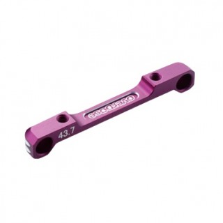 Overdose TC Aluminum Low Mount Suspension Mount 43.7mm Purple [OD2920]