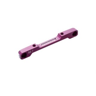 Overdose TC Aluminum Low Mount Suspension Mount 52.7mm (For GALM Series / Purple) [OD2926]