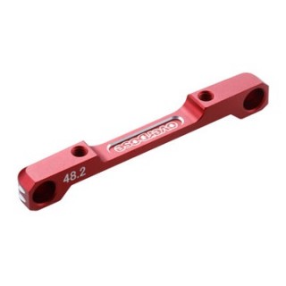 Overdose TC Aluminum Low Mount Suspension Mount 48.2mm Red [OD2924]