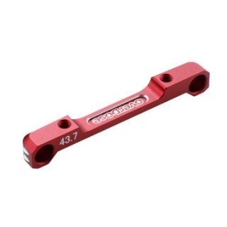 Overdose TC Aluminum Low Mount Suspension Mount 43.7mm Red [OD2921]