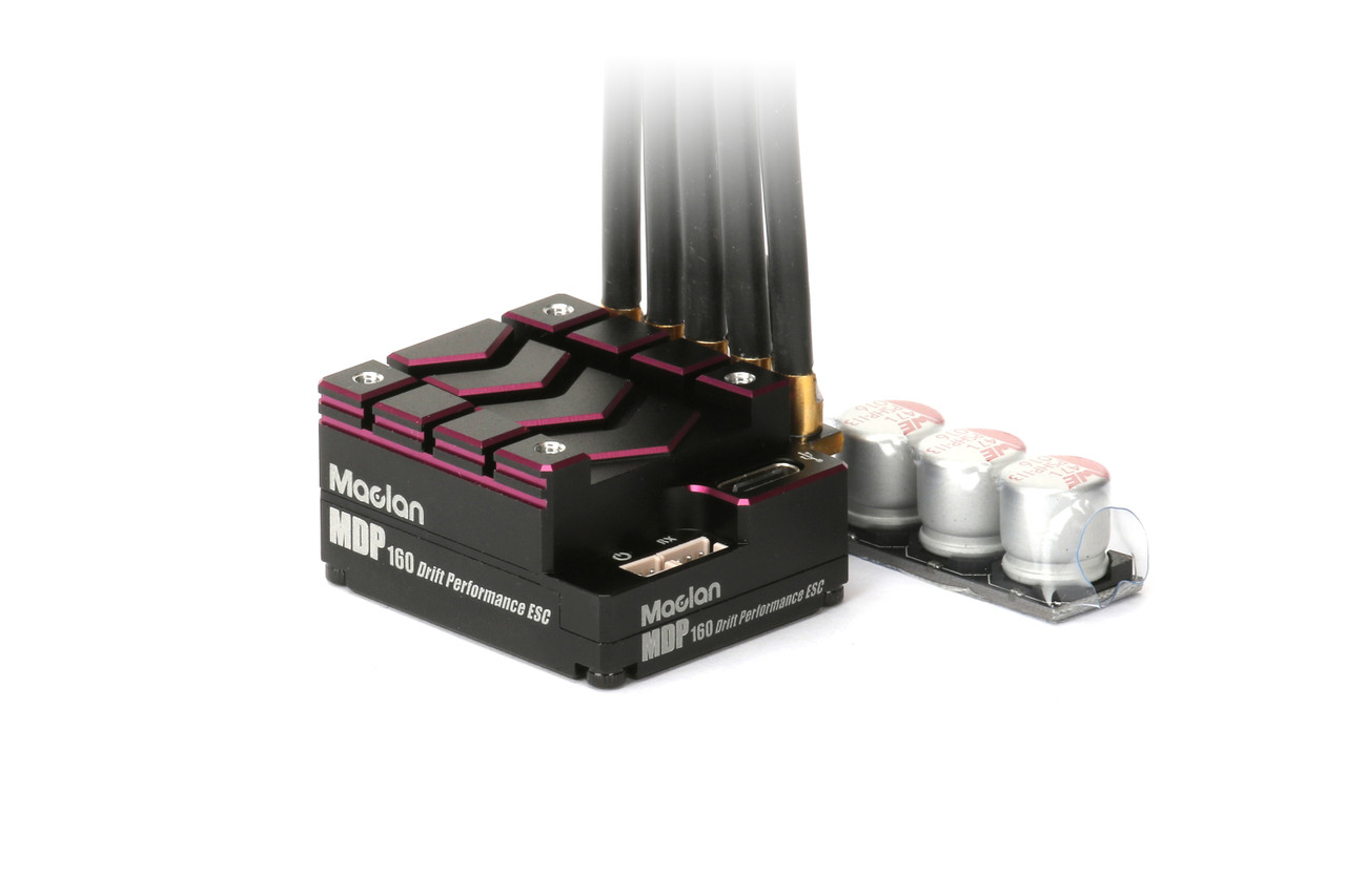 MACLAN MDP 160A HIGH PERFORMANCE DRIFT ESC BLACK PURPLE [MCL2019]